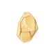 Zamak Pendant Oval Irregular 17x24mm/6mm Ø2.2mm