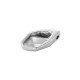 Zamak Pendant Oval Irregular 17x24mm/6mm Ø2.2mm