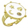 Gold/ White/ Multi
