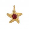 24K Gold Plated/ 0.12µm/ Red Vermilion