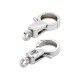 Brass Lobster Clasp with Zircon 24x12mm/5mm