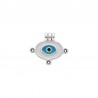 999° Silver Antique Plated/ 5µm/ White/ Azure/ Dark Blue