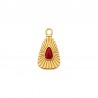 24K Gold Plated/ 0.12µm/ Transparent Green