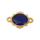 Enameled Zamak Connector Rhombus 14mm