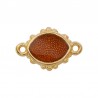 24K Gold Plated/ 0.12µm/ Transparent Orange