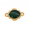 24K Gold Plated/ 0.12µm/ Transparent Green
