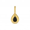 24K Gold Plated/ 0.12µm/ Teal Transparent Black