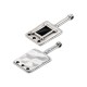Μεταλλικό Ζάμακ Χυτό Μοτίφ με Σμάλτο 16x36mm/4mm Ø2.2mm