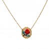 18K Gold/ Red/ Multi