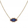 18K Gold/ Blue/ Multi