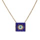 304 Stainless Steel Necklace & Miyuki with Eye 40+5cm