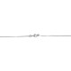 Stainless Steel 304 Necklace with Very Thin Chain 45cm