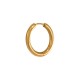 Stainless Steel 304 Earrings Hoop 22-16mm/3mm