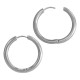 Stainless Steel 304 Earrings Hoop 26-20mm/3mm