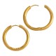 Stainless Steel 304 Earrings Hoop 26-20mm/3mm