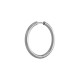 Stainless Steel 304 Earrings Hoop 30-24mm/3mm