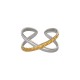 Stainless Steel 304 Finger Ring 19.6x10.5mm Ø17mm