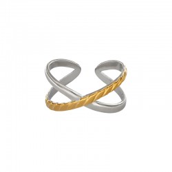 Stainless Steel 304 Finger Ring 19.6x10.5mm Ø17mm