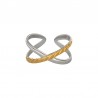 18K Gold/ Steel
