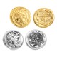 Zamak Pendant Coin 2nd Century 24x27mm Ø1.8mm