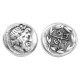 Zamak Pendant Coin 2nd Century 24x27mm Ø1.8mm