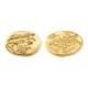 Zamak Pendant Round Coin 23mm Ø1.8mm