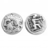 99° Silver Antique Plated/ 5µm