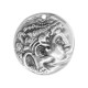 Zamak Pendant Round Coin 26mm Ø1.8mm