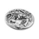 Zamak Pendant Round Coin 26mm Ø1.8mm