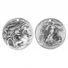99° Silver Antique Plated/ 5µm
