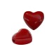 Enameled Zamak Charm Heart 12x11mm/7mm Ø1.3mm