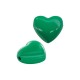Enameled Zamak Charm Heart 12x11mm/7mm Ø1.3mm