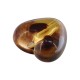 Ακρυλικό Στοιχείο Καρδιά Περαστό 19x16mm/11mm Ø2.5