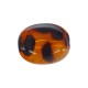 Acrylic Bead Oval Flat 15x18mm