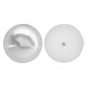 Pearl ABS Cabochon Flatback Round 10mm