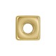 Acrylic UV Charm Square 10mm/3mm Ø3.2mm