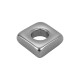 Acrylic UV Charm Square 10mm/3mm Ø3.2mm