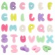 Acrylic Bead Letter 24/10mm Ø5mm