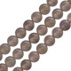 Agate Bead Round Grey 8mm Ø~1.4mm (~48pcs)