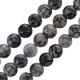 Agate Bead Round White 8mm Ø~1.4mm (~48pcs)