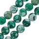 Agate Bead Round Green 10mm Ø~1.4mm (~38pcs)