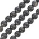 Mountain Jade Bead Round Grey 10mm Ø~0.8mm (~38pcs)