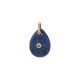 Rock Crystal Pendant Teardrop 18x25mm/8mm