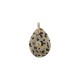 Rock Crystal Pendant Teardrop 18x25mm/8mm