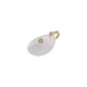 Rock Crystal Pendant Teardrop 18x25mm/8mm