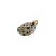 Rock Crystal Pendant Teardrop 18x25mm/8mm