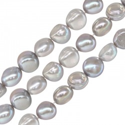 Fresh Water Pearl Bead ~8-9mm Ø0.8mm (~20pcs/str)