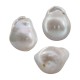 Fresh Water PearL Bead Irregular 13x15mm Ø0.8mm