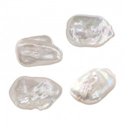 Fresh Water Pearl Bead Irregular 14x21mm Ø0.8mm (~18pcs/str)