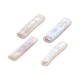 Fresh Water Pearl Bead Flat Bar 6x15mm Ø0.8mm (~25pcs/str)